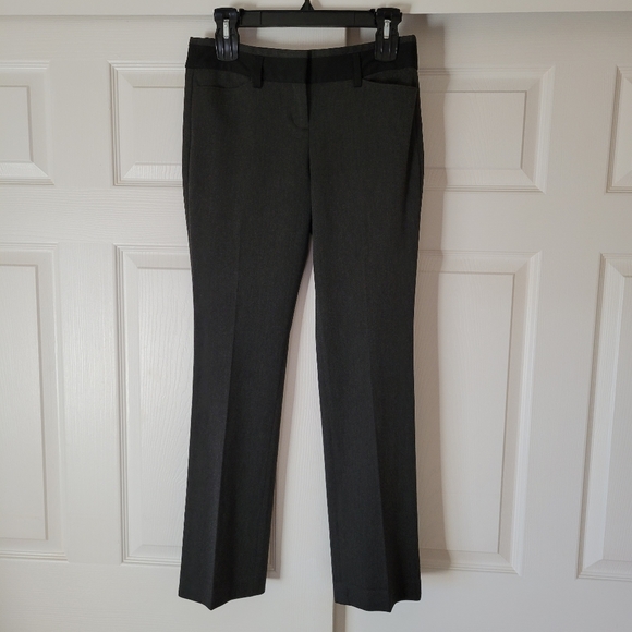 Express Pants - Express Editor Dark Charcoal Dress Pants Sz 0S
